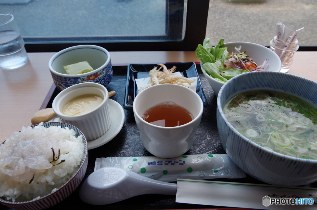 シロエビ定食