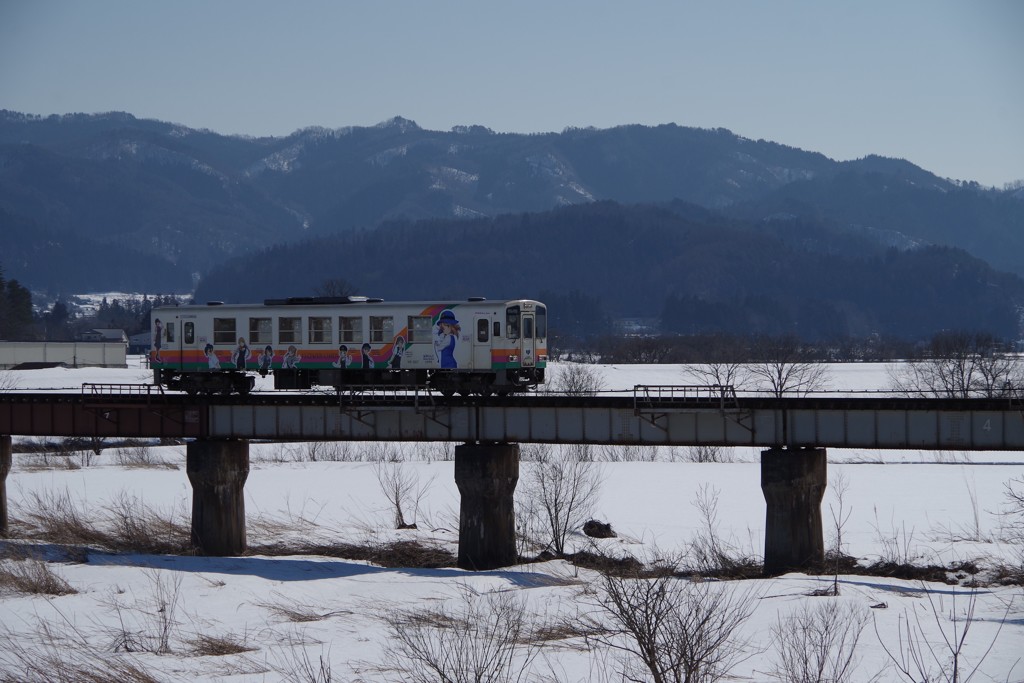 最上川橋梁2