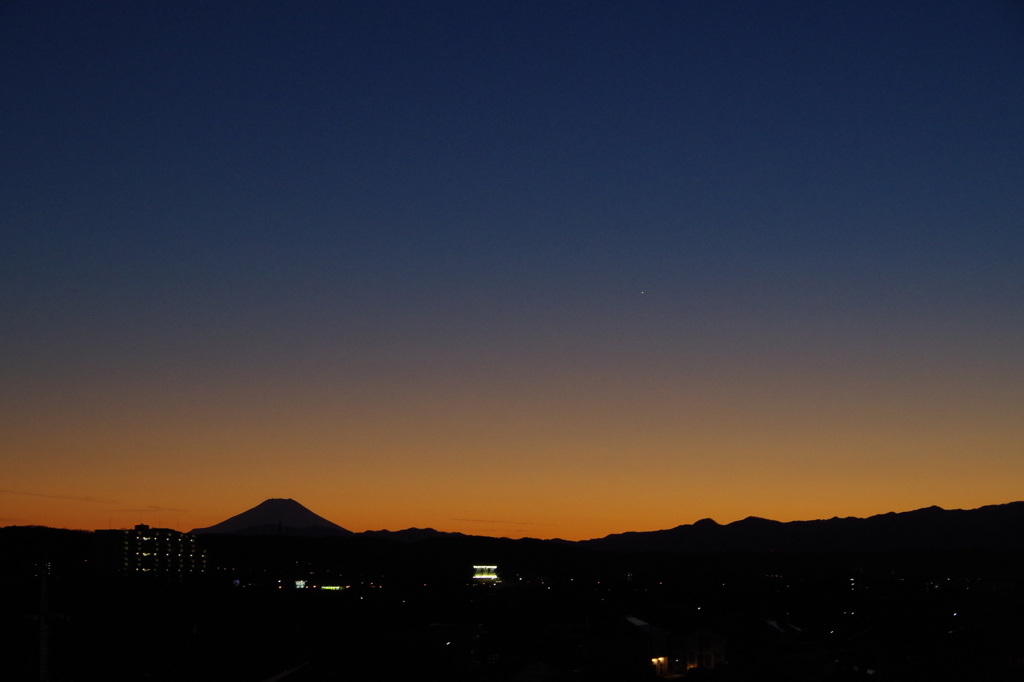 一番星見付けた