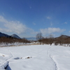 青空の雪景色-1