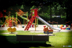 Holga Lens習作-児童遊園1