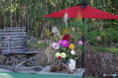 ダリアのあるオブジェ-2