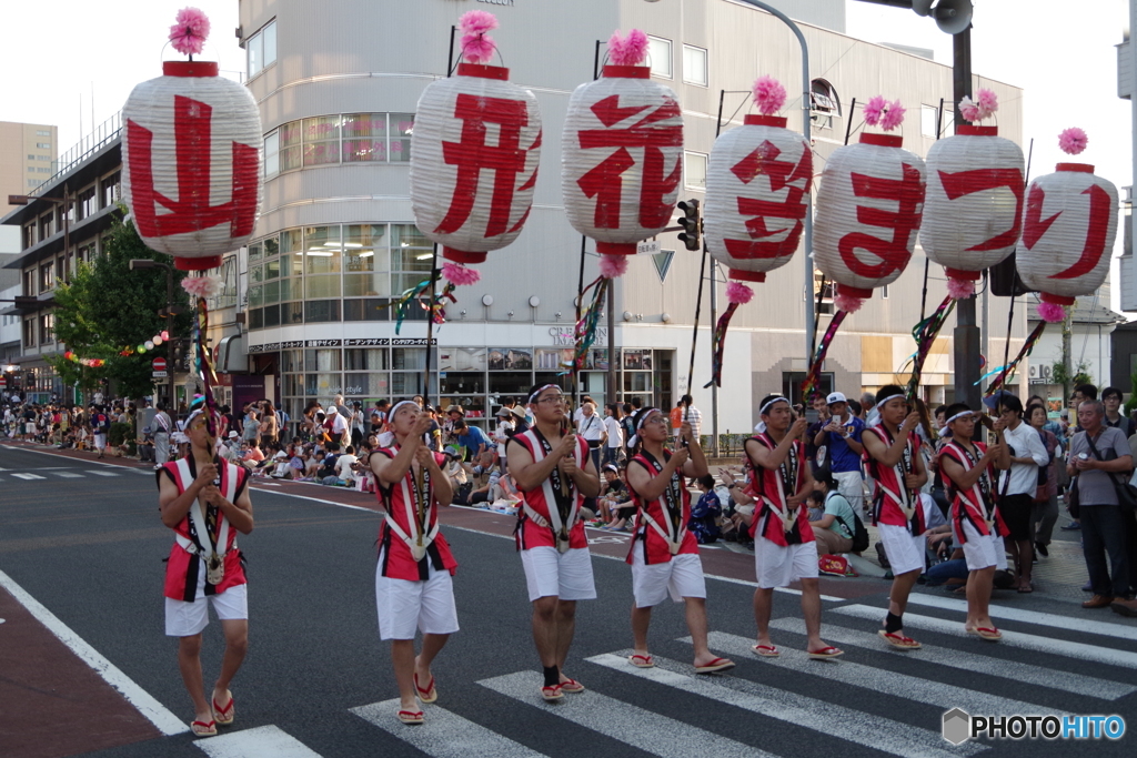 山形花笠まつり二日目スタート