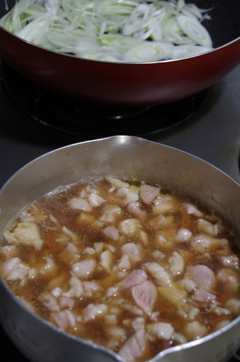 1/9・親子丼作りました-1