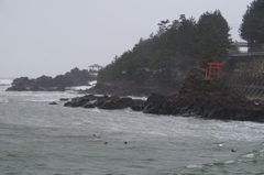 日本海-荒天