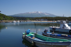鳥海山-海から立つ