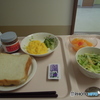 退院の日の7/24、最期の朝ご飯