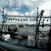 酒田港‐イカ釣り船1