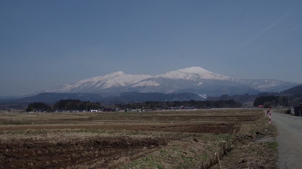 鳥海山-春霞2