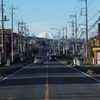 明けましておめでとうございます-身近な新年の富士山です