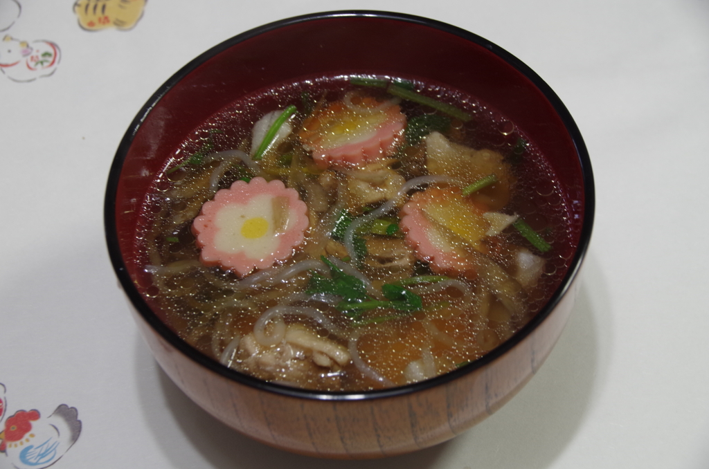 明けましておめでとうございます₋お雑煮