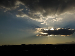 鰐が空に