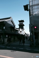 川越のランドマーク-時の鐘