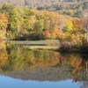 月山・地蔵池の紅葉-3