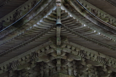 出羽三山神社-五重塔の軒先