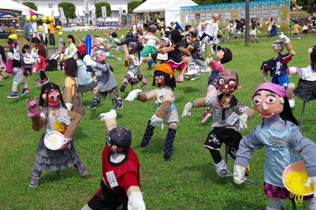 子どもかかしの部グランプリ