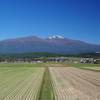 鳥海山初冠雪