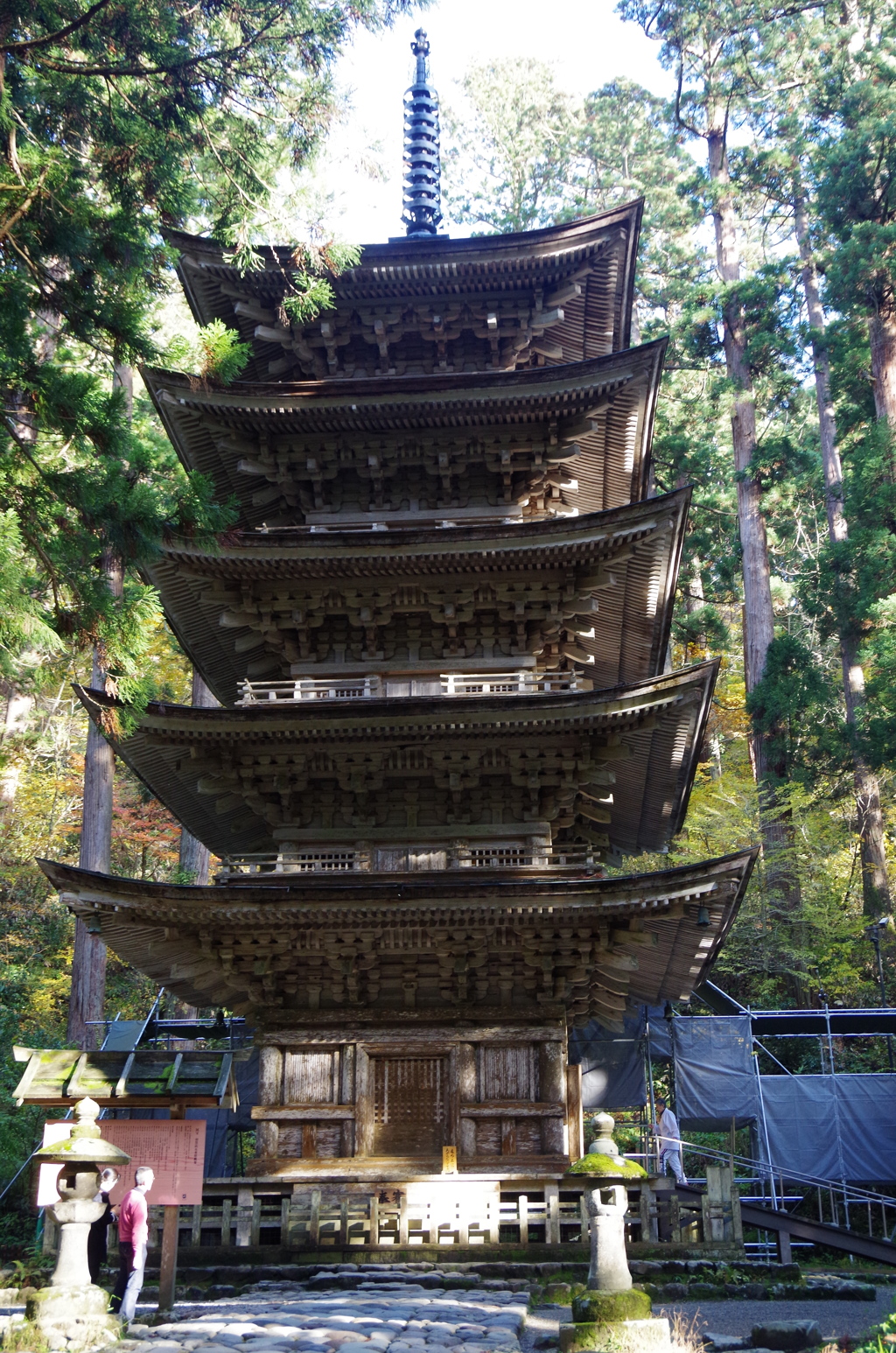 国宝・羽黒山五重の塔