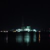 火力発電所の夜景