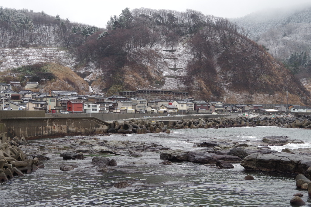 海沿いの集落