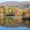 月山・地蔵池の紅葉-1