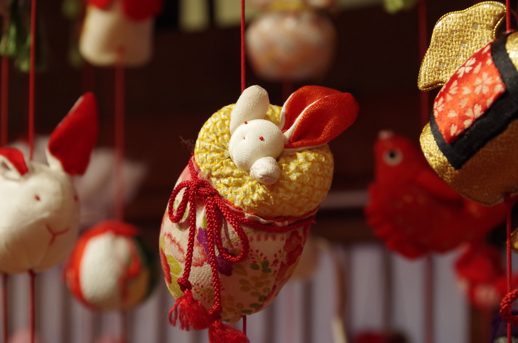 うさぎのつるし飾り-1