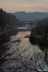 広瀬川暮色-1