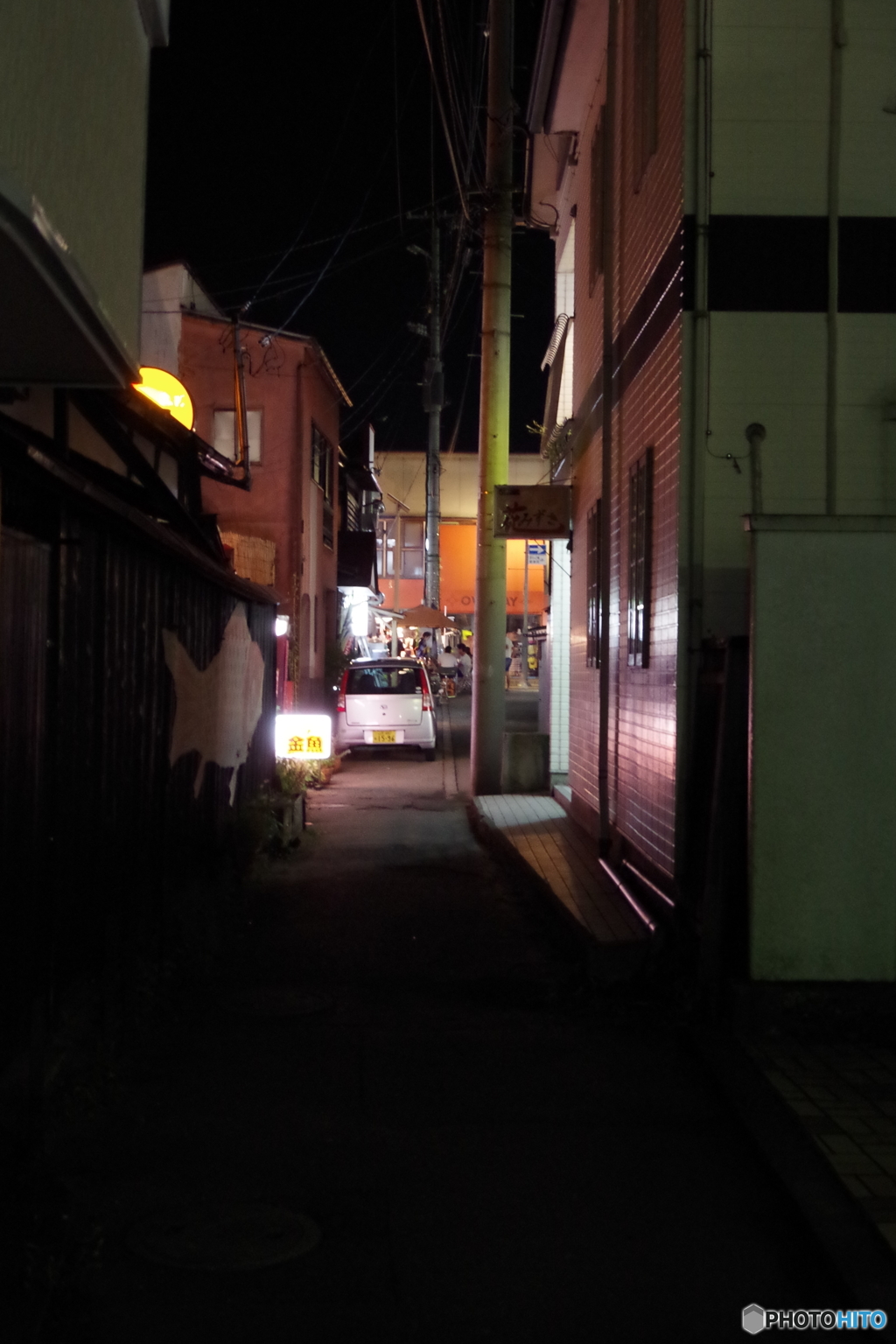 飲み屋街への近道