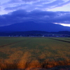 明け行く鳥海山-1