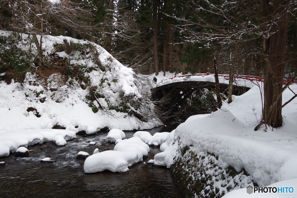 国宝五重塔への路-5