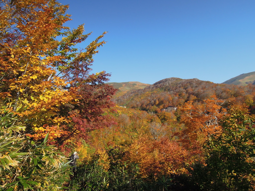 月山と姥ヶ岳