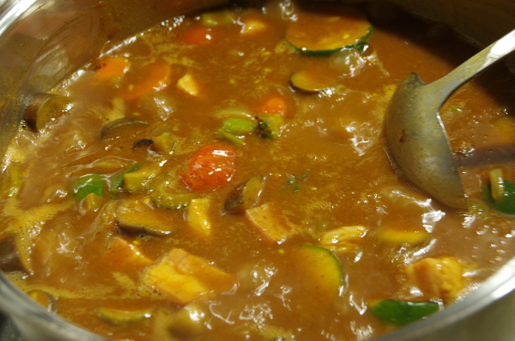 夏だ、カレーだ、夏野菜カレー作ろう3