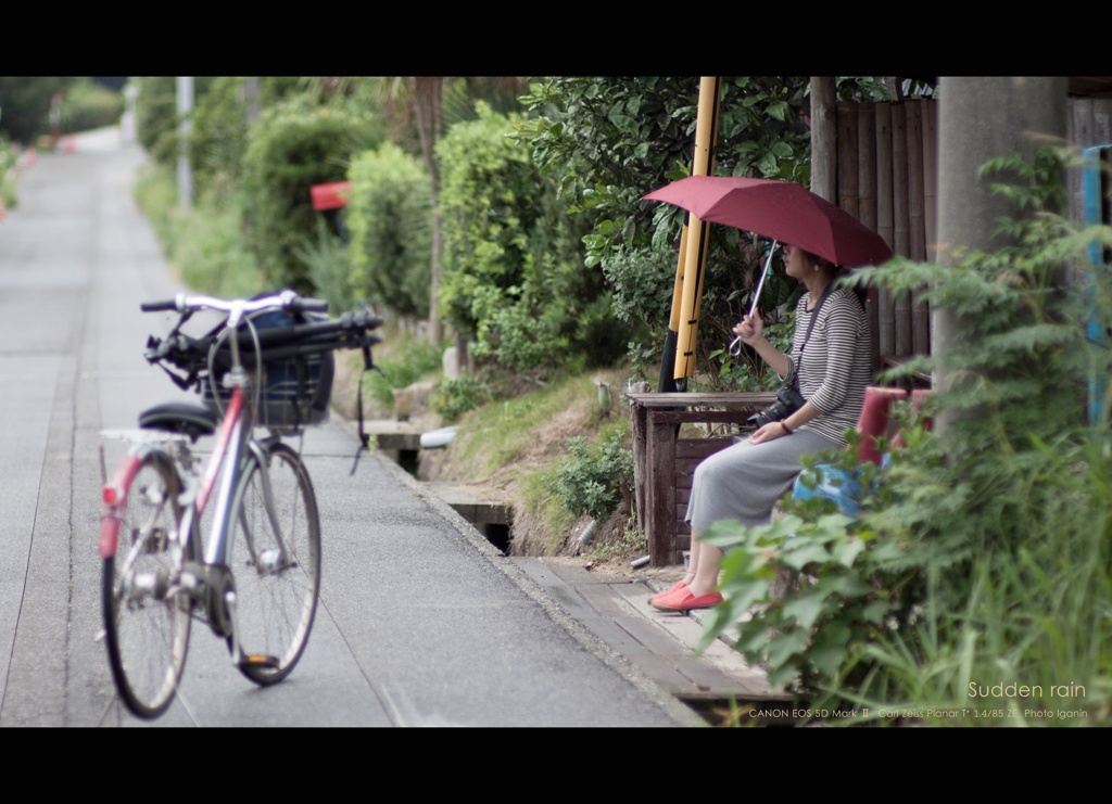 【Island journey】佐久島の旅－Sudden rain