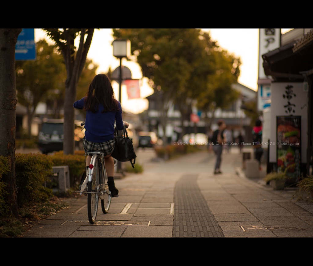 帰路。