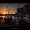 【琵琶湖夕景】＿Sunset harbor