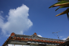これぞ沖縄の空