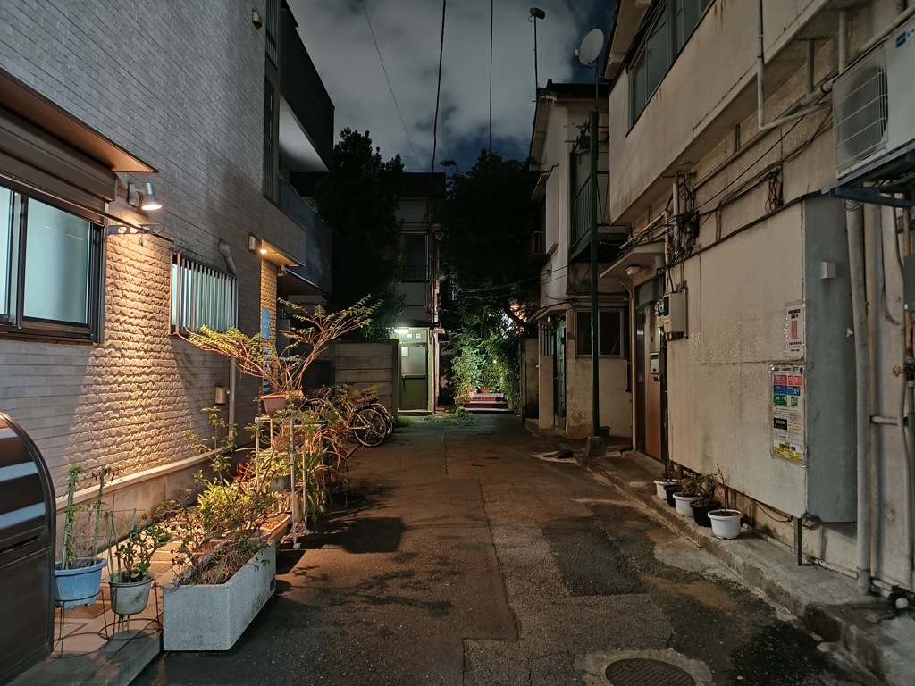 突き当たり