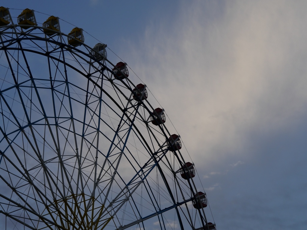 観覧車近景