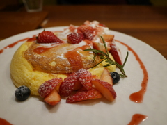 いちごパンケーキ