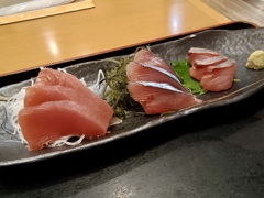 刺身三種盛り