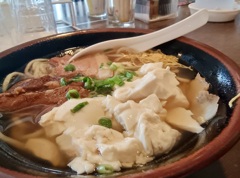 かめそば（豆腐トッピング）
