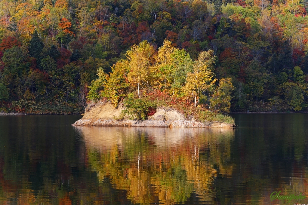 さっぽろ湖の紅葉