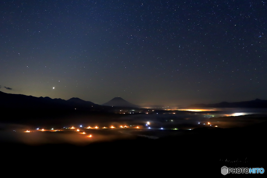 初秋の星空