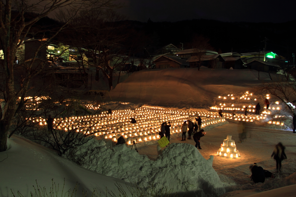 青根温泉 雪あかり By Mitsuru Aga Id 写真共有サイト Photohito