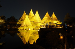 兼六園のライトアップ