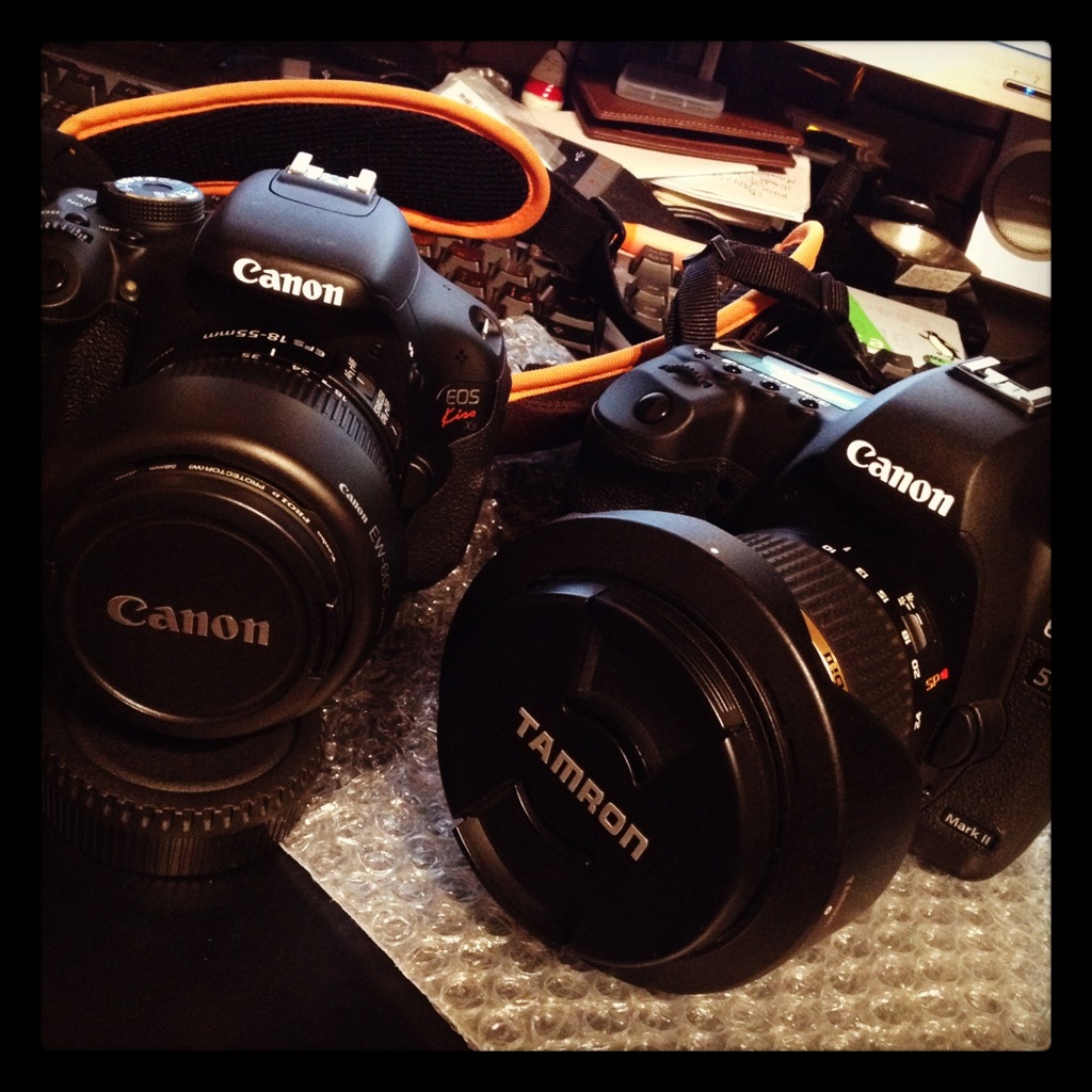 KissX5→5DMarkⅡへ