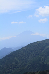 丹沢からの富士