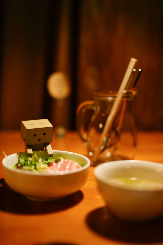 カフェにて