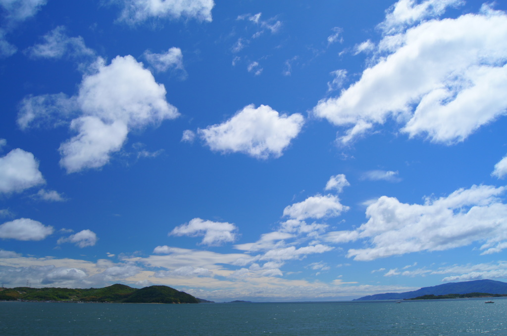 瀬戸内海より