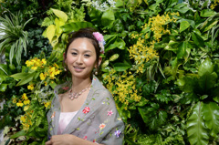 微笑み